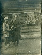 Аликина Софья Хрысантьевна - труженица тыла, рыбачка.  1940-е гг. 
Фотобумага, фотопечать.
